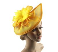 Lino Mesh Fascinator Cappello Cocktail Tea Party Donne Ragazze Kentucky Derby