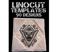 LINOCUT Templates:: 90 Unique Animal Masterpieces for Block Printing & Art - Downloadable SVG Files via QR Code,Printmaking