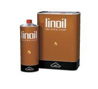 LINOIL OLIO DI LINO CRUDO 1 E 5 LITRI IMPREGNANTE PER LEGNO E SIGILLANTE INNESTI