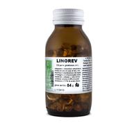 LINOREV Olio di Lino OMEGA 3 VEGETALI 120 Perle x 500 mg Naturali Made in Italy
