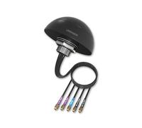 LINOVISION Antenna MIMO 5-in-1, 2X 4G LTE, 1x GNSS, 2X Wi-Fi, Antenna SMA da Tetto per Esterni, Cavo 3 Metri, Compatibile con IOT-R32, Inhand IR302, Teltonika RUT241/240/360/956