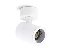 linovum TENJO - Faretto da parete orientabile, colore bianco con 1 attacco rotondo GU10
