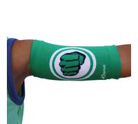 Linphelle Coverpicc in Microfibra per Bambini, Fascia Copri Catetere Braccio in Tessuto Traspirante e di Design per Bambini, Ideale per PICC e Glucometri, Fantasia The Hulk