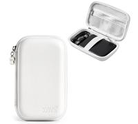 Linpr 2.5" Custodia per hard disk esterno Seagate, custodia rigida esterna per Sandisk Extreme PRO, WD Elements Portable External Hard Drive SSD 1TB 2TB Custodia protettiva da viaggio (Bianco)