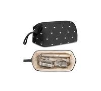 Linpr Borsa da Viaggio per Airwrap Styler e Shark Flexstyle, Nero | Custodia Portaoggetti Adatta per Asciugacapelli e Supersonic e Accessori, Portatile Pochette per Strumenti per Capelli