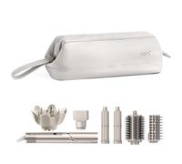 Linpr Borsa da Viaggio per Dyson Airwrap/Shark Flexstyle Complete Styler e Accessori, Custodia da Viaggio Portatile, Custodia Impermeabile per Asciugacapelli, Borsa Organizer (Grigio, Singolo strato)