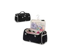 Linpr Custodia da Viaggio Compatibile con Dyson Airwrap e Supersonic Organizer, Porta Asciugacapelli per Arricciacapelli, Accessori e Styler, Borsa a Muro Organizzatrice Portatile (Fiocco Nero)