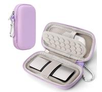 Linpr Custodia per cardiofrequenzimetro compatibile con KardiaMobile 6L e 1L, custodia rigida da viaggio per dispositivi di monitoraggio elettrocardiogramma personale AliveCor, include portapillole