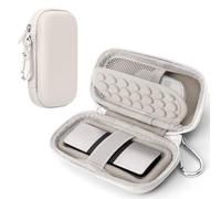 Linpr Custodia per cardiofrequenzimetro compatibile con KardiaMobile 6L e 1L, custodia rigida da viaggio per dispositivi di monitoraggio elettrocardiogramma personale AliveCor, include portapillole