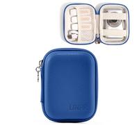 Linpr Custodia per Fotocamera Digitale Compatibile con CAMKORY/per KODAK PIXPRO/per Lecran/per VAHOIALD/per Canon IXUS 285 HS, Piccolo Supporto per Fotocamere da Viaggio per Accessori (Blu Reale)