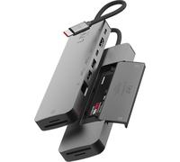 LINQ byELEMENTS - LQ48020 replicatore di porte e docking station per laptop Cablato USB 3.2 Gen 1 (3.1 Gen 1) Type-C Nero - SPEDIZIONE GRATUITA