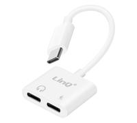 LinQ, Adattatore da USB-C a 2x USB-C audio e carica rapida Power Delivery