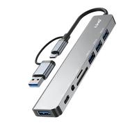 LinQ, Adattatore Hub Multimediale Multiporta 8-in-1 5Gbps Funzione OTG,