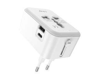 LinQ, Adattatore Multipresa Internazionale Universale 2000W con 1 USB e USB-C