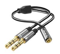 LinQ, Adattatore splitter audio da jack 3,5 mm femmina a 2x 3,5 mm maschio