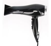 LinQ, Asciugacapelli professionale 2600W, Nero / Argento
