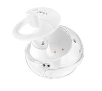 LinQ, Auricolari Bluetooth Clip Design Aperto Microfono Touch, Bianco