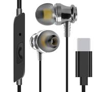 LinQ, Auricolari con cavo USB-C intrauricolari con microfono integrato 1,2 m