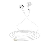 LinQ, Auricolari Jack 3,5mm In-Ear 1,2m musica e chiamate, Bianco