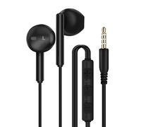 LinQ, Auricolari Jack 3,5mm In-Ear 1,2m musica e chiamate, Nero