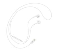 LinQ Auricolari USB-C con pulsanti di controllo lunghezza 1 metro e 20, Bianco