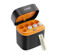 LinQ, Caricabatterie Batterie AA e AAA 8 Slot con 4 Pile AAA Litio 1.5V