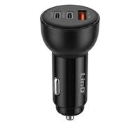 LinQ, Caricatore per auto Accendisigari 60W con 2 USB-C PD 30W e USB-A QC 3.0