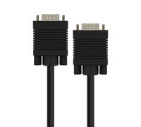 LinQ, Cavo adattatore video maschio VGA maschio a VGA 20m, Nero