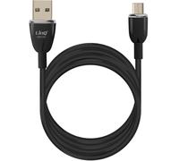 LinQ, Cavo da USB a Micro-USB Fast Charge 3A sincronizzazione 1 metro e 20, Nero
