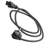 LinQ Cavo di alimentazione Schuko a C5 per PC, stampante, proiettore 1,5 m., Nero