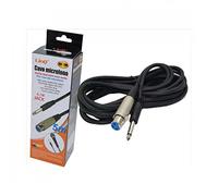 Linq Cavo di Prolunga XLR Jack 6,5mm Femmina-Maschio 5mt Metri