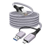 LinQ, Cavo Ethernet RJ45 a USB-C e USB 3.0 2m Connessione Rete ad Alta Velocità