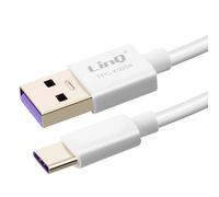 LinQ, Cavo USB a USB-C Carica e Sincronizzazione SuperCharge 5A da 1m, Bianco