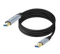 LinQ, Cavo Video HDMI a USB-A Risoluzione Full HD 1080p 1,8m, Nero