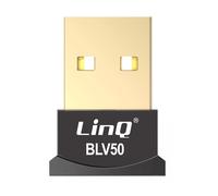 LinQ, Chiavetta USB Bluetooth trasmettitore / ricevitore compatta, Nero