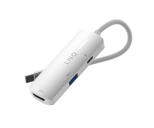 LINQ Connects 4K HDMI Adapter met PD en USB-A - Geschikt voor Laptops en Smartph