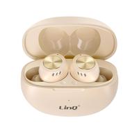 LinQ, Cuffie Bluetooth con microfono integrato, Beige