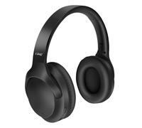 LinQ, Cuffie Bluetooth con riduzione del rumore pieghevoli, Nero