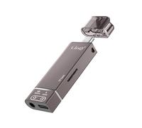LinQ, Mini Hub USB-C a Jack Audio 3.5mm Micro SD e USB-C 100W, Grigio