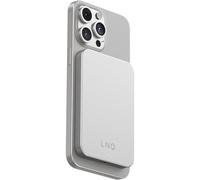 LINQ - Powerbank 5 000mah Wireless Magnetic Mounting Compatibile Con Magsafe Ultra-slim, Grigio
