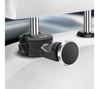 LinQ, Supporto auto magnetico per smartphone poggiatesta rotante 360°, Nero