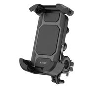 LinQ, Supporto Manubrio Moto / MTB con 4 Ammortizzatori e Blocco Automatico