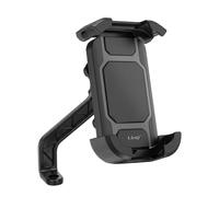 LinQ, Supporto per Retrovisore Scooter/Moto con Blocco Auto e Ammortizzatori