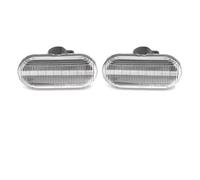 LinQianBhD Luce Laterale Indicatore Direzione Per Clio Per Escape Per Express Per Kangoo Per Master 1998-2003 2 Pezzi LED Fender Indicatore Laterale Indicatori Direzione