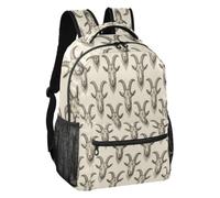 linqin Simple Deer Silhouette Leggero Bambini Zaino S, Semplice Deer Silhouette, Small, Zaino