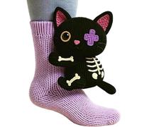LinRim Calzini morbidi a maglia a mano - Materiale a maglia ultra morbido per il massimo comfort - Design adorabile (coniglio, panda e altro) - Calzini morbidi per bambini e adulti come accessorio