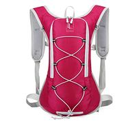 Lins Liliana 10L Zaino da trekking unisex per attività all'aperto zaino sportivo (Rosso)