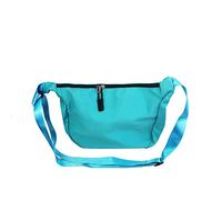 Lin's Liliana Borsa a tracolla da donna in nylon 30×21×11, borsa sportiva a tracolla impermeabile leggera (Blu)