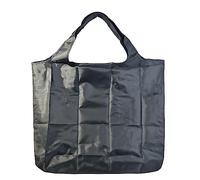 Lin's Liliana Borsa Grande Pieghevole, 43 x 66 cm, Borsa per la Spesa Riutilizzabile, Borsa a Mano Leggera, Asciugatura Rapida, Resistente agli Strappi per la Spesa, Viaggi, Gite, Nero , XXL