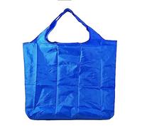Lin's Liliana Grande borsa pieghevole, 43 x 66 cm, riutilizzabile, leggera, ad asciugatura rapida, resistente agli strappi, per shopping, viaggi, Blu, 43x66cm